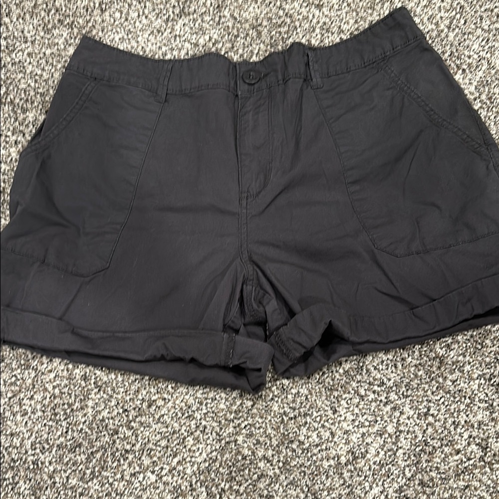 Sanctuary Gray Cargo Shorts